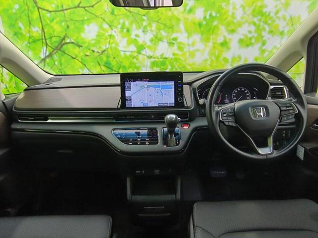 オデッセイ アブソルート　保証書／純正　１０インチ　ＳＤナビ／ホンダセンシング／両側電動スライドドア／マルチビューカメラシステム／車線逸脱防止支援システム／シート　ハーフレザー／ドライブレコーダー　純正　衝突被害軽減システム（4枚目）