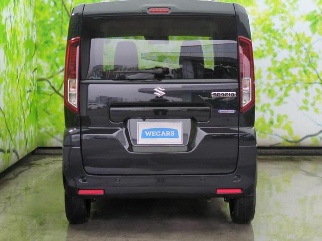 スペーシア ハイブリッドＸ　保証書／純正　９インチ　メモリーナビ／セーフティサポート（スズキ）／両側電動スライドドア／シートヒーター　前席／全方位モニター／車線逸脱防止支援システム／登録済未使用車／ヘッドランプ　ＬＥＤ（49枚目）