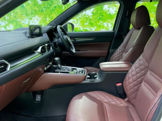 ＣＸ－８ ＸＤエクスクルーシブモード　ＢＯＳＥ／保証書／純正　ＳＤナビ／フリップダウンモニター　社外　１０．１インチ／アイアクティブセンス（マツダ）／エアーシート　前席／３６０°ビューモニター／車線逸脱防止支援システム　革シート　ターボ（7枚目）