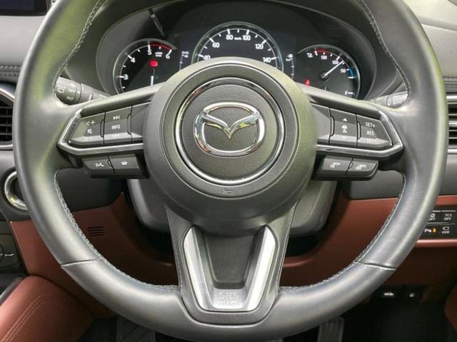 ＣＸ－８ ＸＤエクスクルーシブモード　ＢＯＳＥ／保証書／純正　ＳＤナビ／フリップダウンモニター　社外　１０．１インチ／アイアクティブセンス（マツダ）／エアーシート　前席／３６０°ビューモニター／車線逸脱防止支援システム　革シート　ターボ（15枚目）