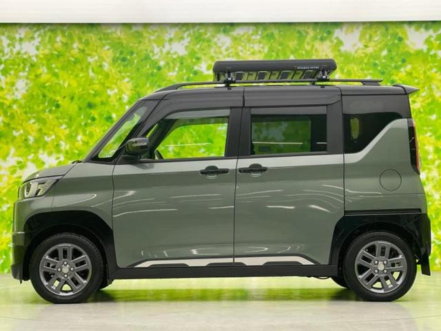 デリカミニ ４ＷＤ　Ｔプレミアム　保証書／純正　９インチ　ＳＤナビ／デジタルルームミラー／イーアシスト（ミツビシ）／両側電動スライドドア／シートヒーター　前席／全方位モニター／車線逸脱防止支援システム／シート　ハーフレザー　ターボ（2枚目）
