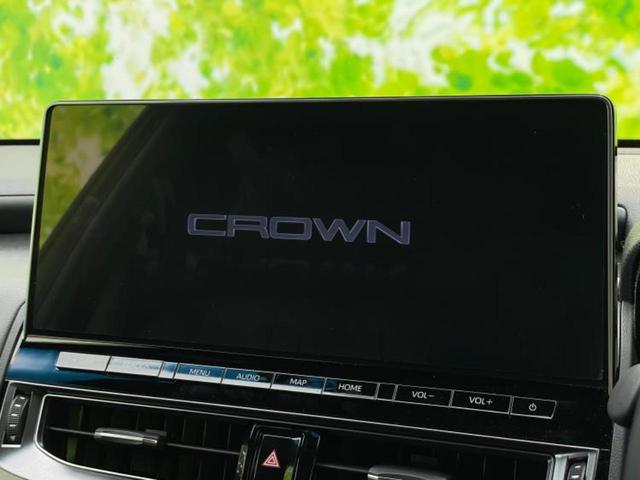 クラウンハイブリッド RSアドバンス 新品タイヤ/サンルーフ/純正エアロ/純正 12.3インチ メモリーナビ/デジタルインナーミラー/トヨタセーフティセンス/シートヒーター 前席/パノラミックビューモニター/車線逸脱防止支援システム(9枚目)