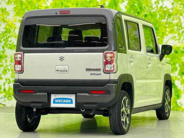 ハスラー ハイブリッドX 新品タイヤ/純正 9インチ メモリーナビ/レーダーブレーキサポート(スズキ)/シートヒーター 前席/全方位モニター/車線逸脱防止支援システム/ヘッドランプ LED/USBジャック 全周囲カメラ(3枚目)