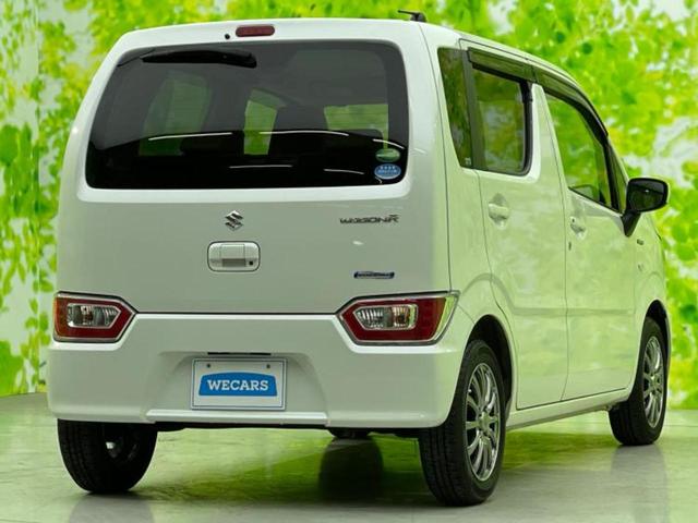 ワゴンR ハイブリッドFX 保証書/社外 SDナビ/デュアルカメラブレーキサポート(スズキ)/シートヒーター 運転席/車線逸脱防止支援システム/ドライブレコーダー 前後/Bluetooth接続/ETC/EBD付ABS DVD再生(3枚目)