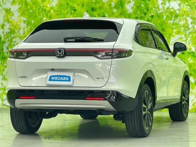 ヴェゼル eHEV Z 保証書/純正 9インチ ナビ/ホンダセンシング/シートヒーター 運転席/車線逸脱防止支援システム/シート ハーフレザー/電動バックドア/ヘッドランプ LED/USBジャック/Bluetooth接続(3枚目)