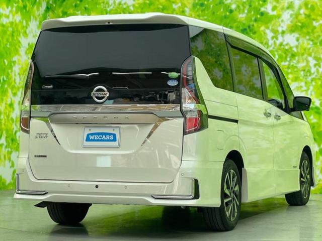 セレナ ハイウェイスターＶ　新品タイヤ／保証書／純正　１０インチ　ＳＤナビ／フリップダウンモニター　純正　１１インチ／インテリジェントルームミラー／エマージェンシーブレーキ／両側電動スライドドア／アラウンドビューモニター　禁煙車（3枚目）