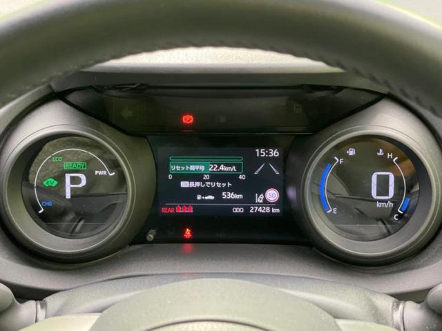 ヤリスクロス ハイブリッドＧ　新品タイヤ／保証書／ディスプレイオーディオ８インチ／トヨタセーフティセンス／シートヒーター　前席／パノラミックビューモニター／車線逸脱防止支援システム／ヘッドランプ　ＬＥＤ／ＵＳＢジャック　ＴＶ（13枚目）