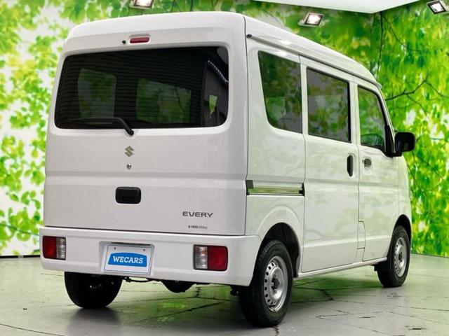 エブリイ ４ＷＤ　ＰＡ　保証書／ＥＢＤ付ＡＢＳ／横滑り防止装置／禁煙車／エアバッグ　運転席／エアバッグ　助手席／衝突安全ボディ／パワーステアリング／オートライト／盗難防止システム／マニュアルエアコン／取扱説明書　４ＷＤ（3枚目）