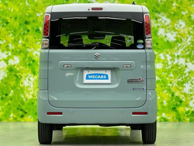 スペーシア ハイブリッドX 新品タイヤ/保証書/社外 SDナビ/セーフティサポート(スズキ)/両側電動スライドドア/シートヒーター/車線逸脱防止支援システム/USBジャック/EBD付ABS/横滑り防止装置/アイドリングストップ(45枚目)