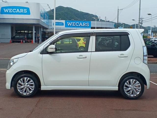 ワゴンR FZ 純正 SDナビ/レーダーブレーキサポート(スズキ)/シートヒーター 運転席/Bluetooth接続/ETC/EBD付ABS/横滑り防止装置/アイドリングストップ/フルセグTV/パワーウインドウ(2枚目)