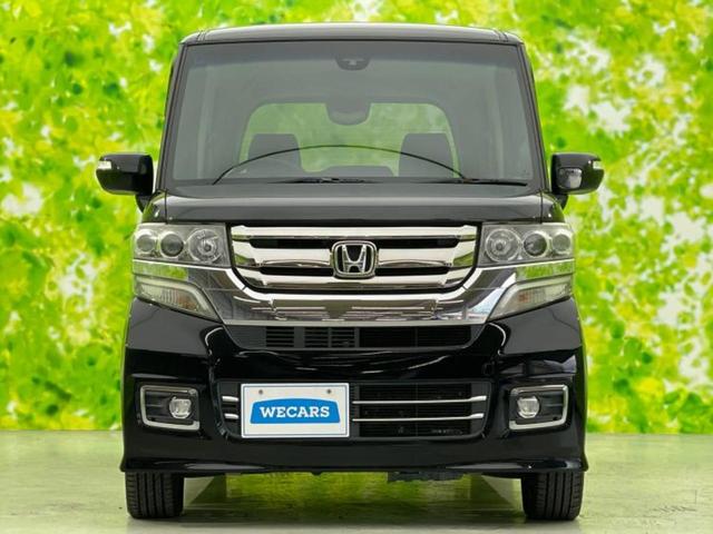 Ｎ－ＢＯＸカスタム ターボＳＳパッケージ　新品タイヤ／保証書／社外　メモリーナビ／ホンダセンシング／両側電動スライドドア／シートヒーター　前席／シート　ハーフレザー／ヘッドランプ　ＨＩＤ／ＥＴＣ／ＥＢＤ付ＡＢＳ／横滑り防止装置　ターボ（45枚目）