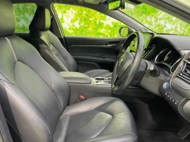 カムリ Ｇレザーパッケージ　ＪＢＬ／保証書／ディスプレイオーディオ＋ナビ９インチ／トヨタセーフティセンス／シートヒーター　前席／パノラミックビューモニター／車線逸脱防止支援システム／シート　フルレザー／電動バックドア　革シート（4枚目）