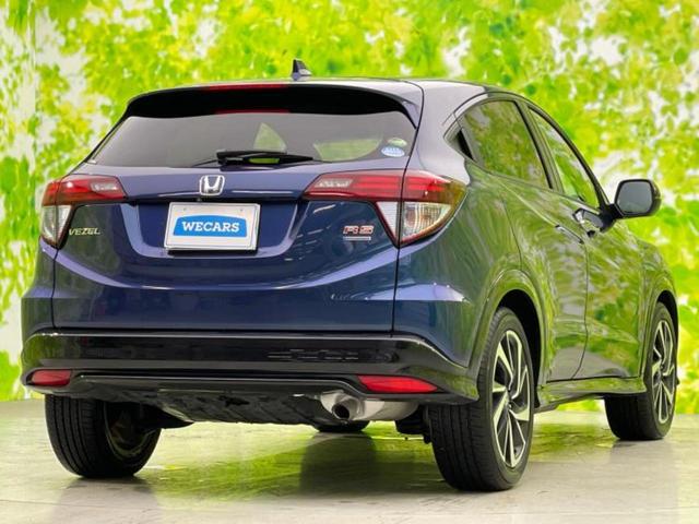 ヴェゼル ハイブリッドＲＳ・ホンダセンシング　保証書／純正　メモリーナビ／ホンダセンシング／シートヒーター　前席／車線逸脱防止支援システム／シート　ハーフレザー／ドライブレコーダー　前後／ヘッドランプ　ＬＥＤ／ＵＳＢジャック　衝突被害軽減システム（3枚目）