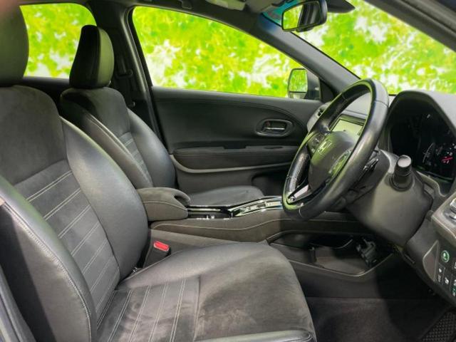 ヴェゼル ハイブリッドＲＳ・ホンダセンシング　保証書／純正　メモリーナビ／ホンダセンシング／シートヒーター　前席／車線逸脱防止支援システム／シート　ハーフレザー／ドライブレコーダー　前後／ヘッドランプ　ＬＥＤ／ＵＳＢジャック　衝突被害軽減システム（4枚目）