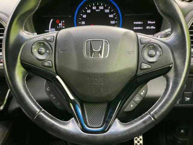 ヴェゼル ハイブリッドＲＳ・ホンダセンシング　保証書／純正　メモリーナビ／ホンダセンシング／シートヒーター　前席／車線逸脱防止支援システム／シート　ハーフレザー／ドライブレコーダー　前後／ヘッドランプ　ＬＥＤ／ＵＳＢジャック　衝突被害軽減システム（15枚目）