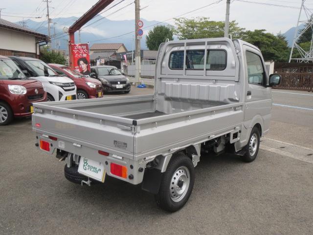 キャリイトラック KCエアコン・パワステ キーレス シルバー レーダーブレーキサポート フロアマット 荷台マット(6枚目)