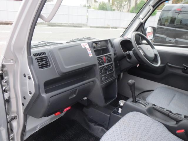 キャリイトラック KCエアコン・パワステ キーレス シルバー レーダーブレーキサポート フロアマット 荷台マット(11枚目)