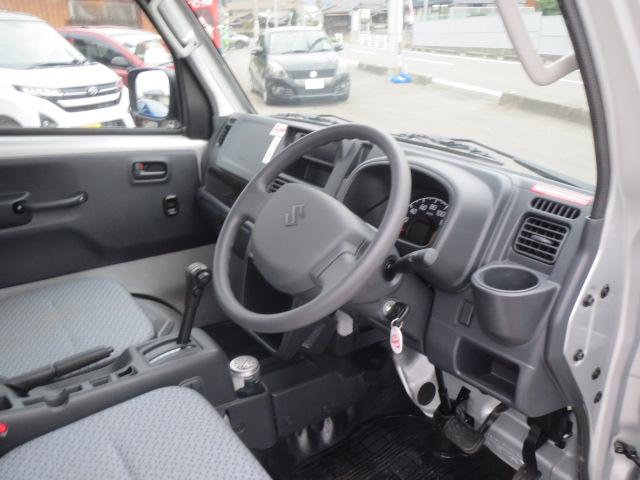 キャリイトラック KCエアコン・パワステ キーレス シルバー レーダーブレーキサポート フロアマット 荷台マット(13枚目)