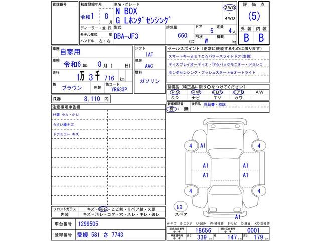 Ｇ・Ｌホンダセンシング　ナビ・バックカメラ・ＥＴＣ・ドラレコ前後(35枚目)