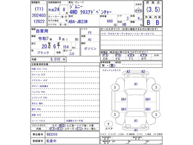 ジムニー クロスアドベンチャー　ナビＴＶ・ＥＴＣ（52枚目）