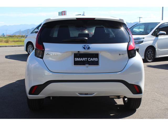 アクア Z 純正10型ディスプレイオーディオ・衝突被害軽減システム・パノラミックビューモニター・フルセグ・トヨタチームメイト・ヘッドアップディスプレイ・純正16インチAW・ブラインドスポットモニター・USB接続(6枚目)