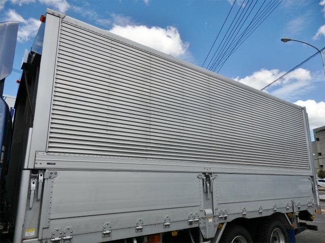 10.7t 増トンワイド リア2軸アルミウイングパワーゲート(42枚目)