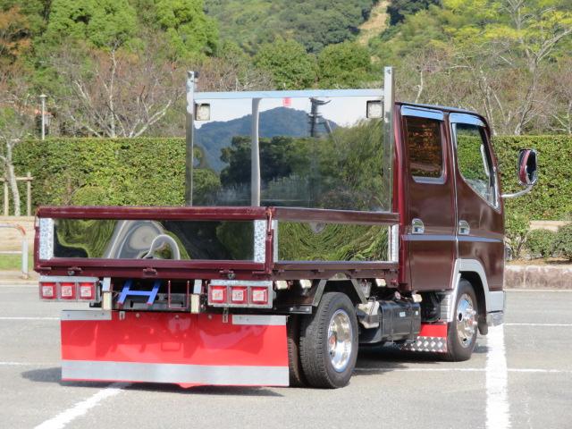 １．２５ｔ　全低床　Ｗキャブ　内寸－長２０５／幅１６０／高３８・床板・アオリ３方開・１１０馬力ターボ(2枚目)