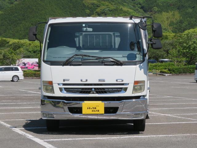 ファイター １２．３ｔ　増トンワイド　低床２デフ　アルミブロック　内寸－長６１５／幅２３５／高３９・ヤハタ産業・床鉄・内フック９対・アオリ３方開・セイコーラック付・２７０馬力ターボ（5枚目）