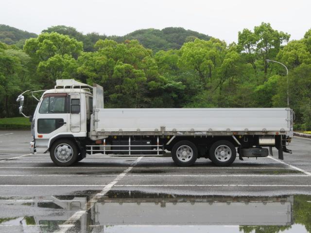 コンドル １１．７ｔ　増トンワイド　低床２デフ　アルミブロック　内寸－長６１０／幅２３６／高６８・ヤハタ・床鉄・内フック７対・アオリ３方開・セイコーラック付・２７０馬力ターボ・２デフ（3枚目）