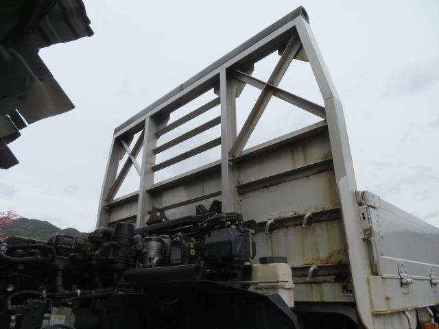 コンドル １２．２ｔ　増トンワイド　低床２デフ　アルミブロック　内寸－長５５０／幅２３５／高３２・相互車体・床鉄・内フック１５対・スタンション９対・アオリ３方開・２８０馬力ターボ（33枚目）