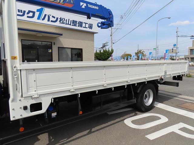 ヒノレンジャー ２．２ｔ　ワイド　４段ラジコンフックイン　内寸－長５５６／幅２３６／高４０・タダノ・床板・２．９３ｔ吊り・ＭＬ（モーメントリミッター）警報型・アオリ３方開・セイコーラック付・２４０馬力ターボ（32枚目）