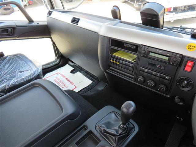 ファイター １０．７ｔ　増トンワイド　４段ラジコンフックイン　内寸－長５５０／幅２３５／高７１・タダノ・床板・内フック５対・２．９３ｔ吊り・ＭＬ（モーメントリミッター）警報型・アルミブロック・アオリ３方開・セイコーラック付・２７０馬力ターボ（15枚目）