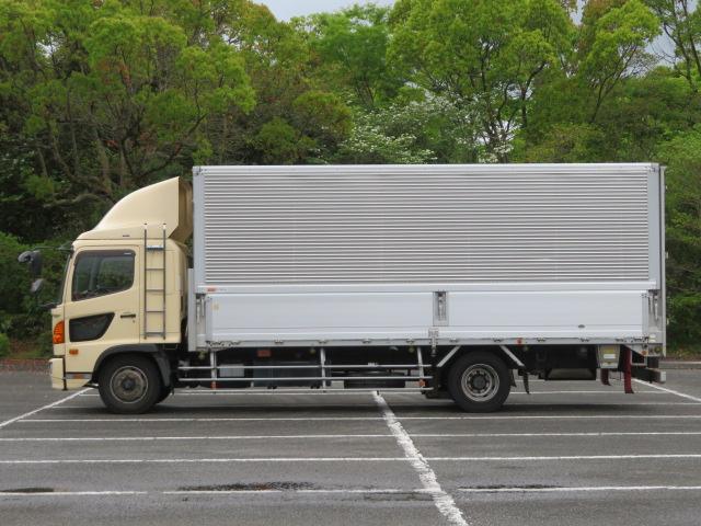 ヒノレンジャー ６．７ｔ　増トンワイド　アルミウイング　内寸－長６２０／幅２３６／高２３０・トランテックス・床板・落フック５対・ラッシング２段・リア観音開・セイコーラック付・リアエアサス・２４０馬力ターボ（3枚目）