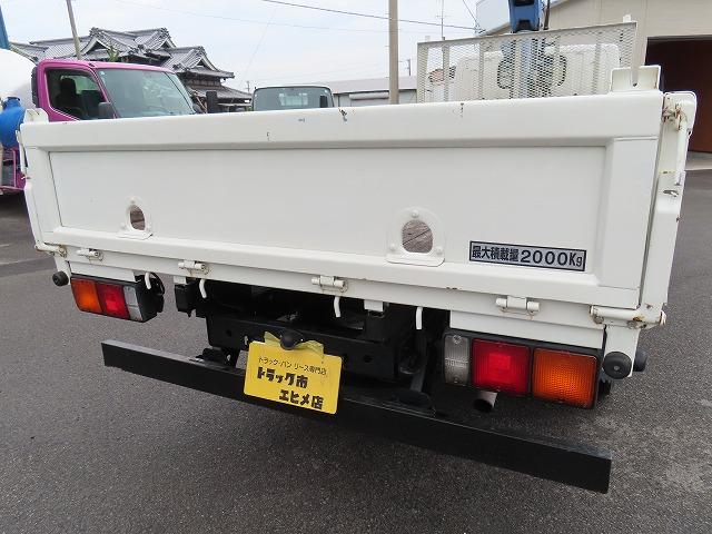 キャンター ２ｔ　ロング　３段ラジコンフックイン　内寸－長３７０／幅１７９／高３７・タダノ・床板・２．３３ｔ吊り・アオリ３方開・ロープ穴４対・１４０馬力ターボ（30枚目）