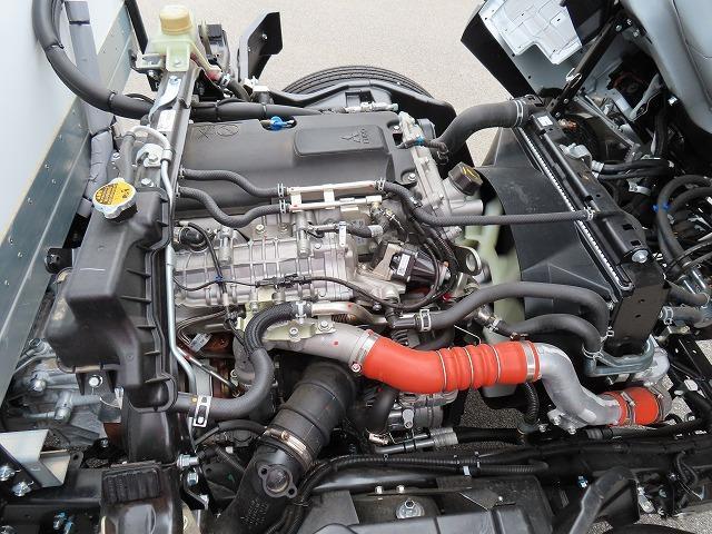 キャンター ３ｔ　ワイドロング　冷蔵冷凍車　パワーゲート　内寸－長４４９／幅１９９／高１９１・東プレ・床アルミ・ラッシング２段・エアリブ・リア観音開・格納パワーゲート・昇降能力１０００Ｋｇ・パワ－ゲート寸法－幅２００／奥行１２０・低温設定・１５０馬力ターボ（50枚目）