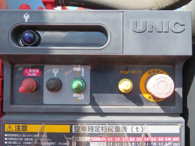 ヒノレンジャー ２．５ｔ　４段ラジコンフックイン　内寸－長５４０／幅２１１／高４０・ユニック・２．９３ｔ吊り・床板・アオリ３方開・ロープ穴３対・セイコーラック付・１９０馬力ターボ（36枚目）
