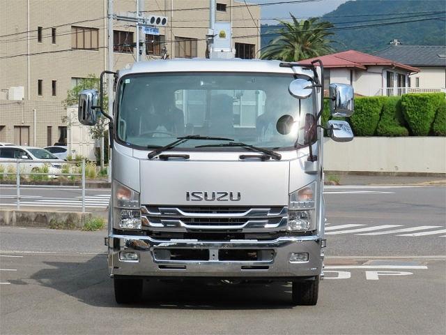 フォワード ６．９ｔ　増トン　５段ラジコンフックイン　内寸－長５５４／幅２２１／高３９・ユニック・２．９３ｔ吊り・床板・落フック７対・ＭＬ（モーメントリミッター）警報型・アルミブロック・アオリ３方開・セイコーラック付・２４０馬力ターボ（5枚目）