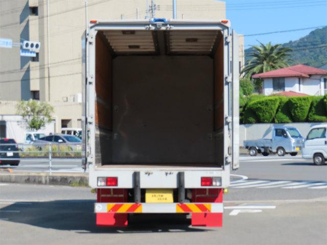ヒノレンジャー 5.4t 増トン アルミウイング 内寸-長529/幅223/高235・日本フルハーフ・床板・落フック5対・ラッシング2段・リア観音開・門口-幅210/高225・セイコーラック付・アルミホイール付・240馬力ターボ(8枚目)