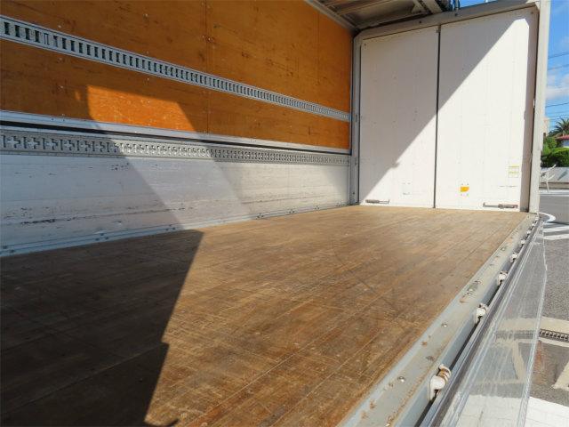 ヒノレンジャー 5.4t 増トン アルミウイング 内寸-長529/幅223/高235・日本フルハーフ・床板・落フック5対・ラッシング2段・リア観音開・門口-幅210/高225・セイコーラック付・アルミホイール付・240馬力ターボ(37枚目)