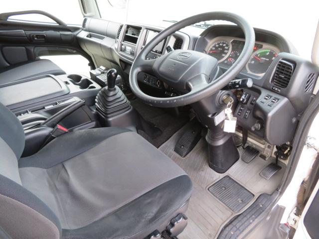 ヒノレンジャー 1.85t ワイド 冷凍ウイング 内寸-長659/幅234/高213・菱重・トランテックス・床縞アルミ・ラッシング2段・エアリブ・リア観音開・低温設定・1.5時間-3度確認済 門口-幅231/高205・210馬力ターボ(11枚目)