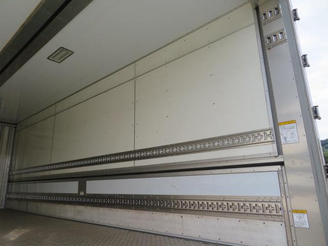 ヒノレンジャー 1.85t ワイド 冷凍ウイング 内寸-長659/幅234/高213・菱重・トランテックス・床縞アルミ・ラッシング2段・エアリブ・リア観音開・低温設定・1.5時間-3度確認済 門口-幅231/高205・210馬力ターボ(34枚目)