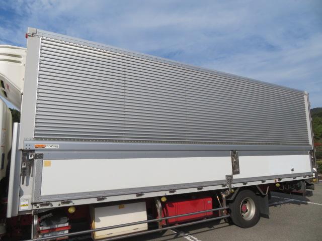 ヒノレンジャー 1.85t ワイド 冷凍ウイング 内寸-長659/幅234/高213・菱重・トランテックス・床縞アルミ・ラッシング2段・エアリブ・リア観音開・低温設定・1.5時間-3度確認済 門口-幅231/高205・210馬力ターボ(41枚目)