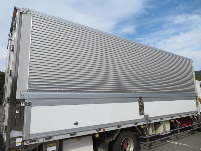ヒノレンジャー 1.85t ワイド 冷凍ウイング 内寸-長659/幅234/高213・菱重・トランテックス・床縞アルミ・ラッシング2段・エアリブ・リア観音開・低温設定・1.5時間-3度確認済 門口-幅231/高205・210馬力ターボ(42枚目)