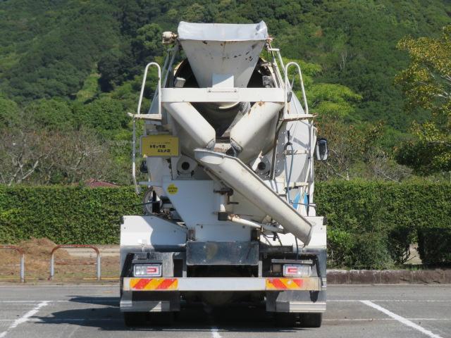 ギガ 9.78t コンクリートミキサー カヤバ・混合容量4.4立米・ドラム容量8.7立米・ホッパー開閉装置・リア2軸2デフ・330馬力ターボ(7枚目)