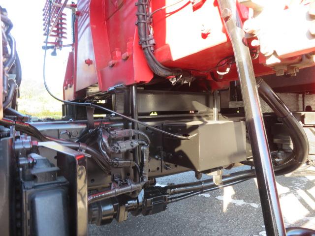 フォワード 2.4t 4段ラジコンフックイン 内寸-長541/幅216/高40・ユニック・床板・2.93t吊り・ML(モーメントリミッター)警報型・アオリ3方開・ロープ穴3対・セイコーラック付・190馬力ターボ(56枚目)