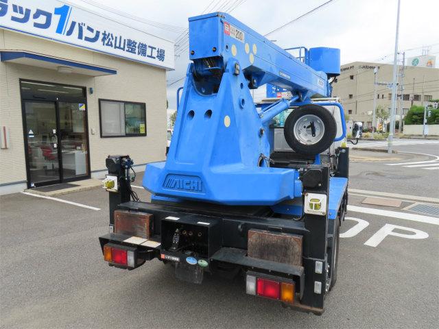 エルフトラック 11.9m 高所作業車 アイチ・バケット積載荷重200kg・パイプ製バケット・アワメーター1119時間・150馬力ターボ(25枚目)