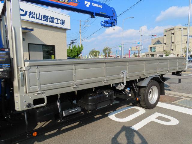 ファイター 2.3t 4段ラジコンフックイン 内寸-長551/幅213/高40・タダノ・床板・2.93t吊り・ML(モーメントリミッター)警報型・差違いジャッキ・アオリ3方開・セイコーラック付・220馬力ターボ(36枚目)