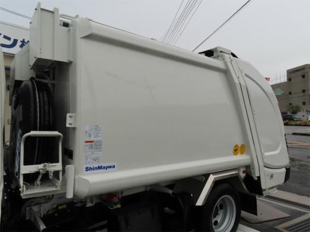 デュトロ 2t プレスパッカー 新明和・4.3立米・排出押出し式・連続スイッチ・汚水タンク・150馬力ターボ(38枚目)