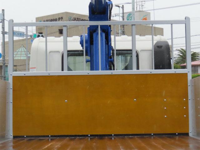 ヒノレンジャー 2.15t 4段ラジコンフックイン 内寸-長551/幅222/高68・タダノ・トランテックス・床板・落フック6対・2.93t吊り・差違いジャッキ・アルミブロック・アオリ3方開・セイコーラック付・240馬力ターボ(33枚目)