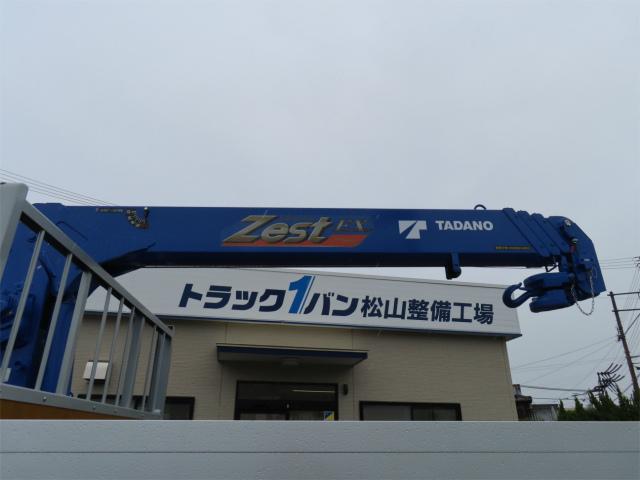 ヒノレンジャー 2.15t 4段ラジコンフックイン 内寸-長551/幅222/高68・タダノ・トランテックス・床板・落フック6対・2.93t吊り・差違いジャッキ・アルミブロック・アオリ3方開・セイコーラック付・240馬力ターボ(43枚目)